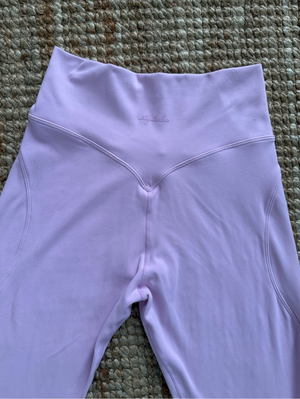 Alphalete Lavender Purple High Rise Leggings Size M